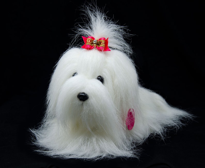 maltese stuffed animal