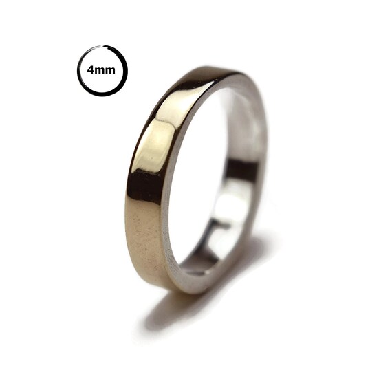 9k gold wedding band
