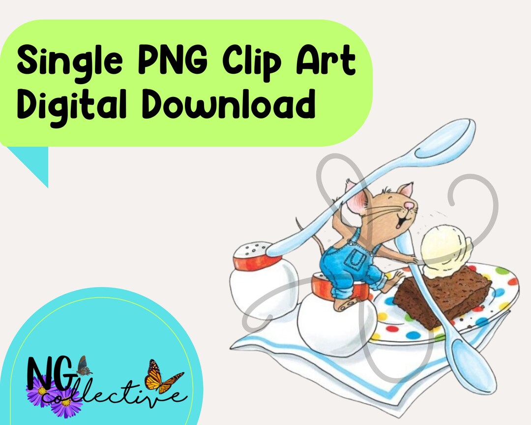 If You Give a Mouse a Brownie PNG Clip Art Digital Download If You Give ...