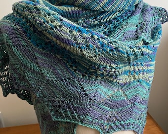 Sea Scape Shawl