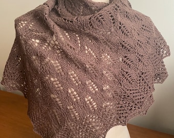 Falling Leaves Shawlette