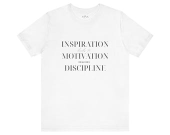 Inspirational Unisex Tee: Motivational Shirt for Artists & Fitness