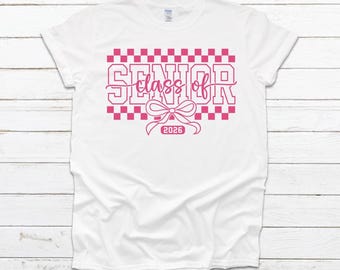Senior 2026 T-Shirt: Graduation Keepsake, Class Spirit Tee