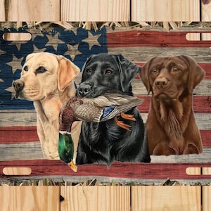 Duck Hunter License Plate, Hunting Car Tag, Hunter&#39;s Vehicle Decor, Gift for Hunters