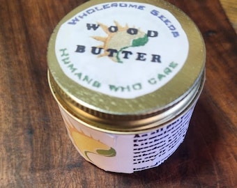 Wood butter conditioner for wood utensils FOOD GRADE Ships free
