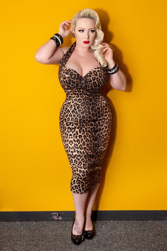 Limited Edition Leopard Divine Dress Etsy Israel