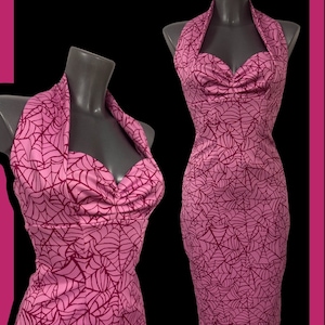 Edição limitada do vestido Pink Spiderweb Divine