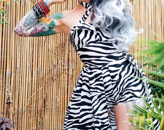 Zebra playsuit set
