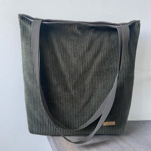 Ab 34,90 Euro Tasche Cord Breitcord XL Grün Braun Dunkelgrün