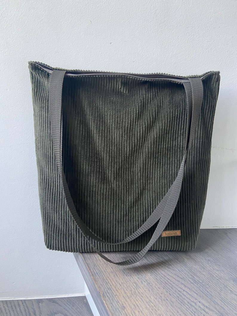 Ab 34,90 Euro Tasche Cord Breitcord XL Grün Braun Dunkelgrün