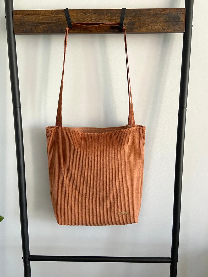 Ab 34,90 Euro Tasche Cord Breitcord XL Grün Braun Bild 4