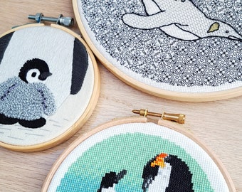 The Emperor Collection PDF Pattern Bundle! Embroidery, Blackwork Embroidery and Cross Stitch