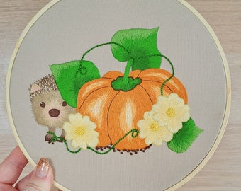 Prickles the Hedgehog Embroidery Kit