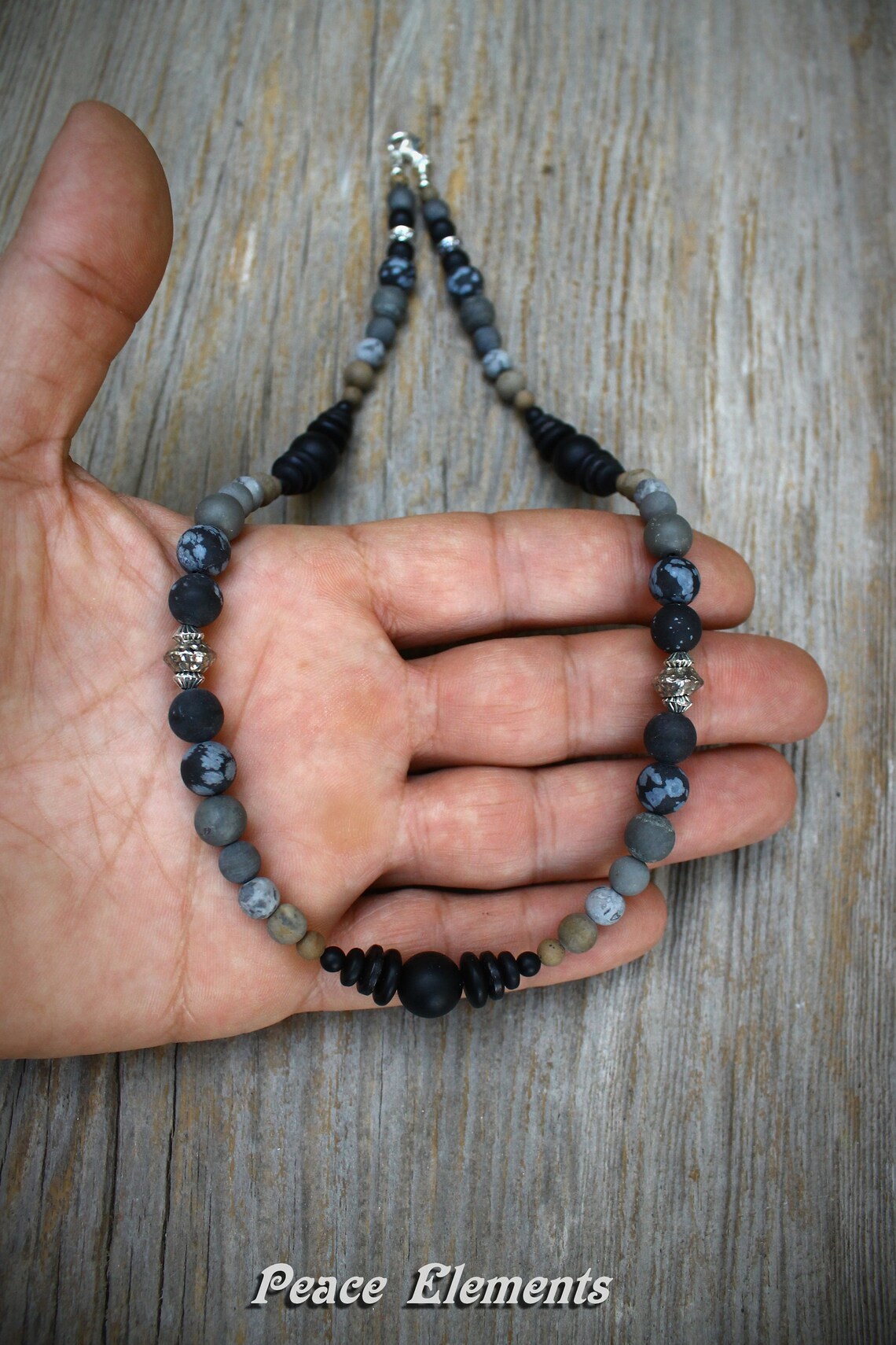 Casual jewelry for men / earthy necklace / masculine necklace Etsy