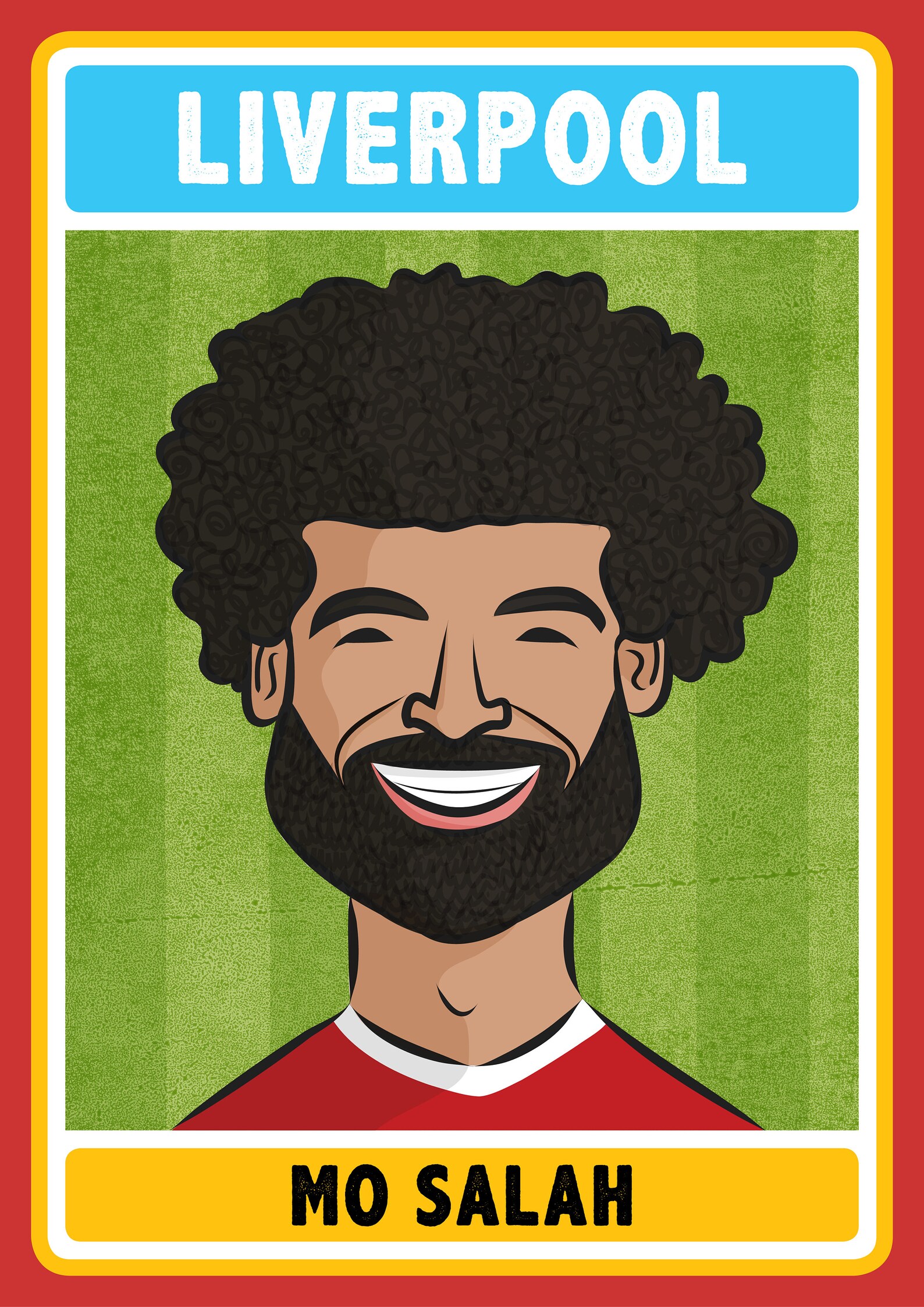 MO SALAH Liverpool Signed Poster Print A5 / A4 / A3 Sizes - Etsy