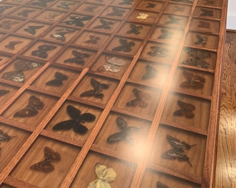 Unique Butterfly Large Table Resin Dining Room Desk