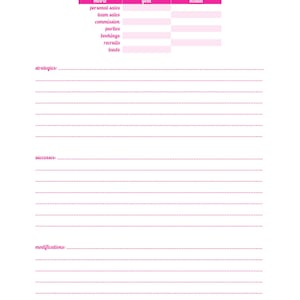 Direct Sales Planner - Bright Pink - 8.5 x 11