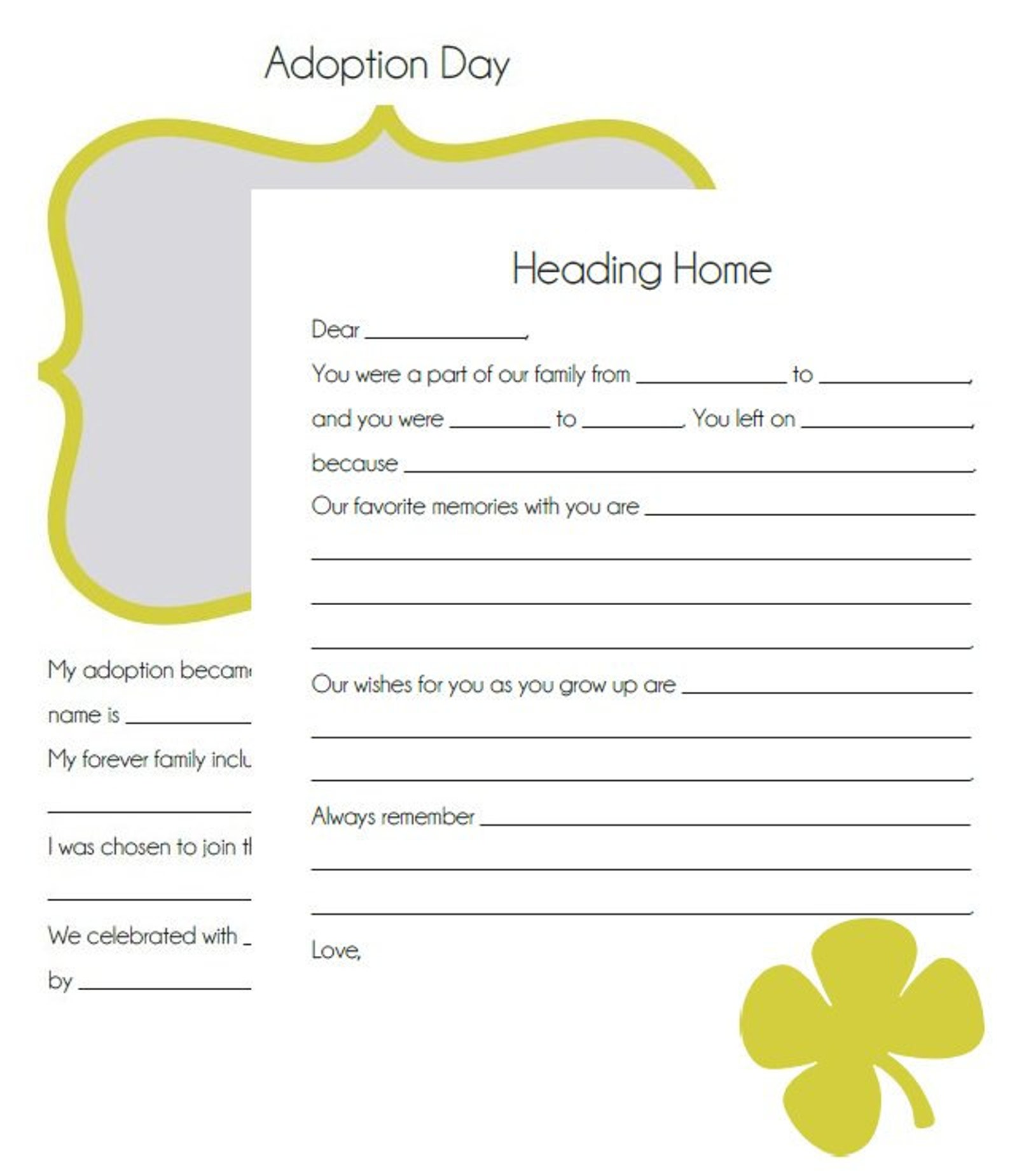 Foster Care Lifebook - Etsy