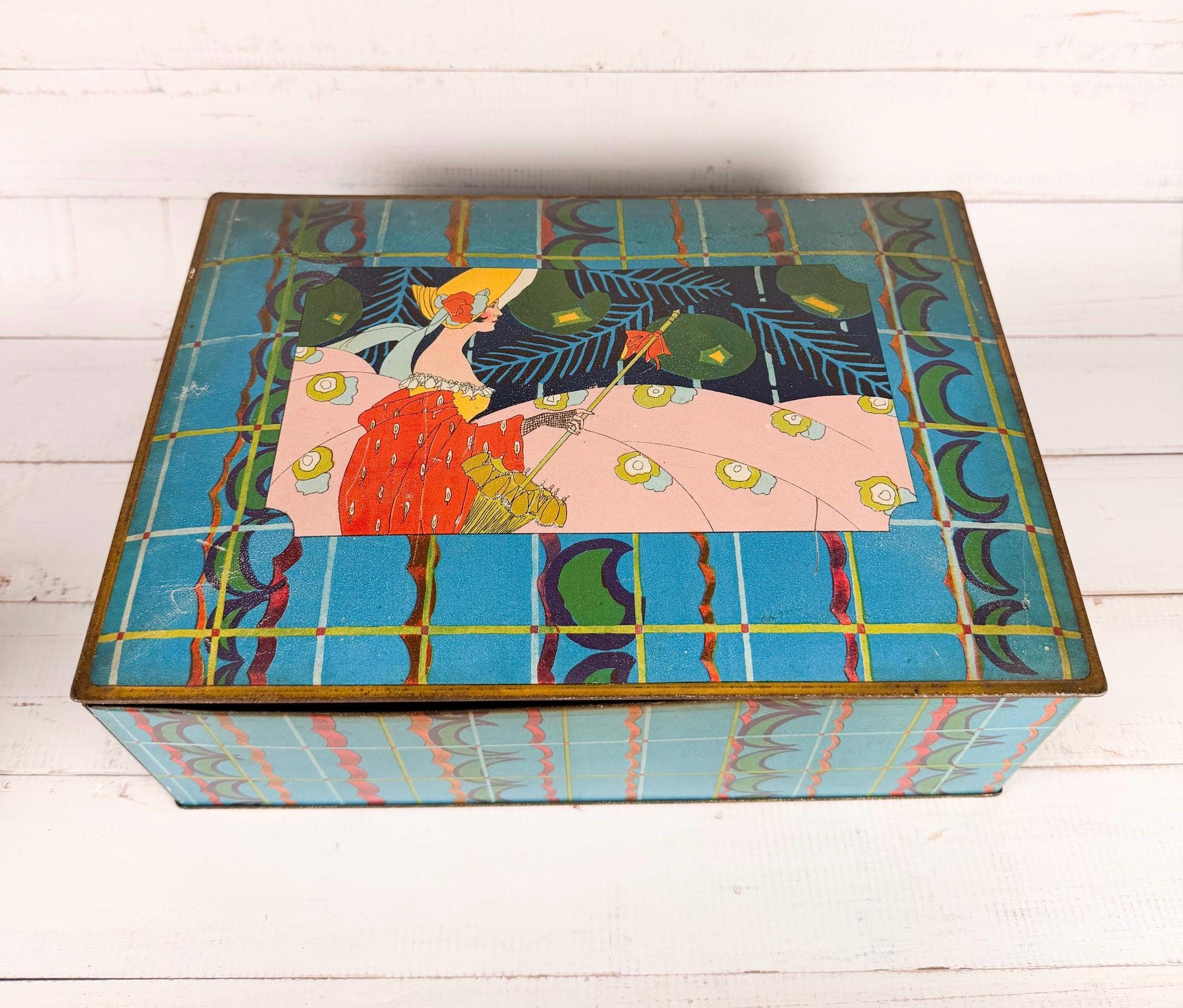 Vintage Art Deco Boxes - Etsy