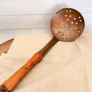 Vintage Copper Skimmer - Etsy