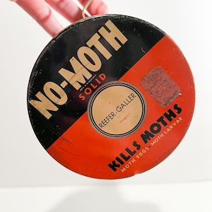 Vintage Reefer- Galler No Moth Solid Kills Moths