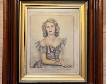 マルク・シャガールのリトグラフ「わが村の家」1960年 - ミッド