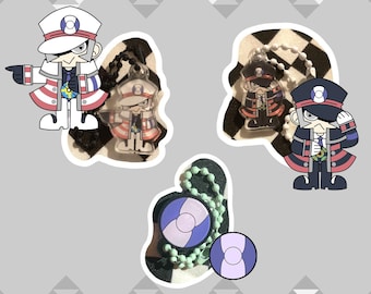 Tiny  Submas Charms (1.2" & .7")