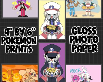 Impresiones fotográficas de Pokémon