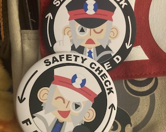Safety Check Badges (2.95 Inches)