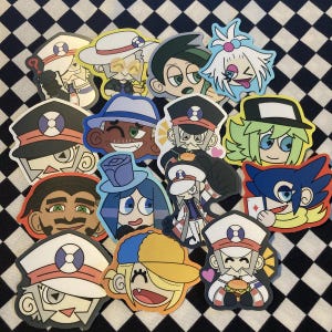 Matte Monster Trainer Stickers (1.93 inches)