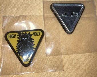 1.7" High Voltage Badge