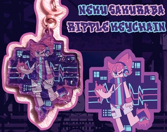 Neku Sakuraba Ripple Keychain (3")