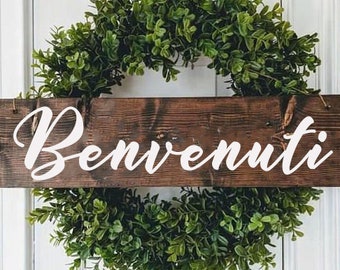 Cartello di benvenuto intercambiabile – con 12 fattoria