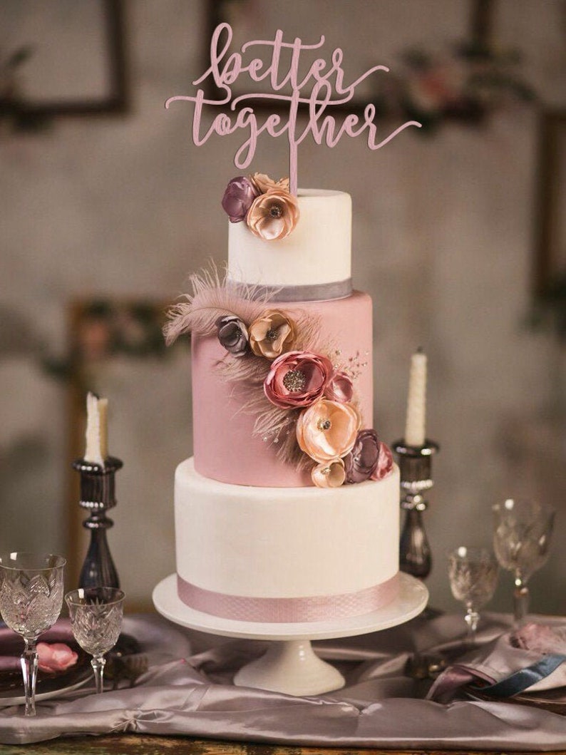 Cake Topper Schriftzug