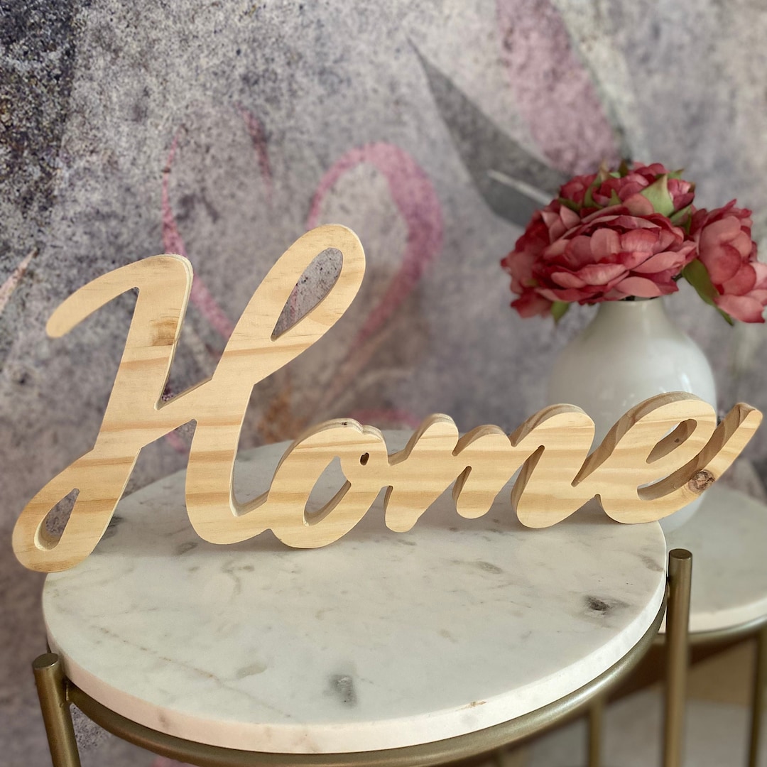 Custom Wooden Script / 