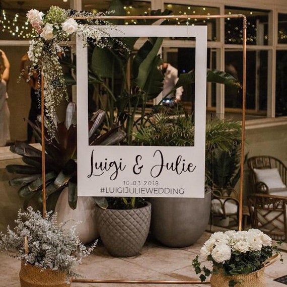 Polaroid wedding prop deals