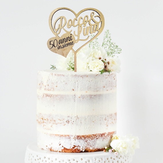Plaque de nom de gâteau personnalisée, décoration de gâteau d'anniversaire,  acrylique, découpé au laser, décoration de fête d'anniversaire