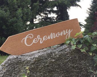 Targa Rustica Per Matrimonio 'Just Married' In Legno - 30x26