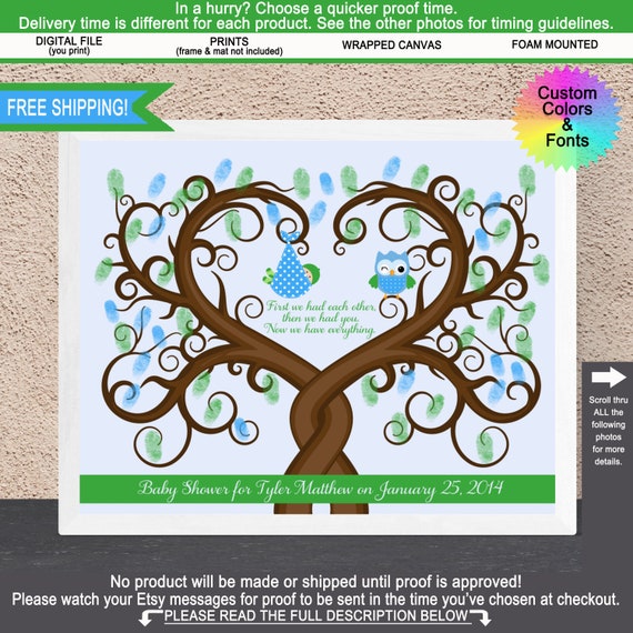 Baby Shower Guest Book Alternative Ideas For Baby Boy Or Baby Etsy