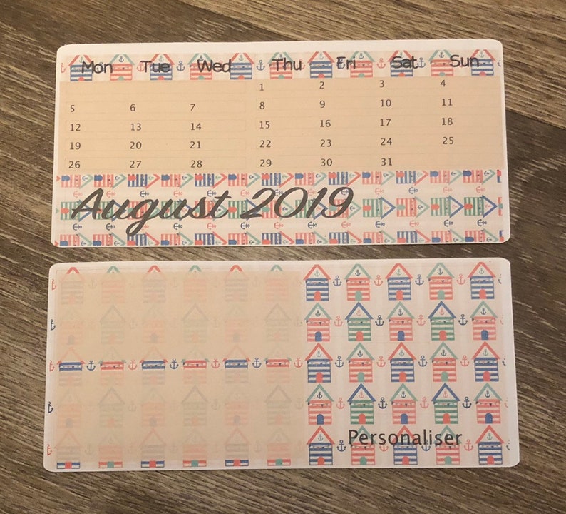 Hobonichi Weeks August Monthly Kit