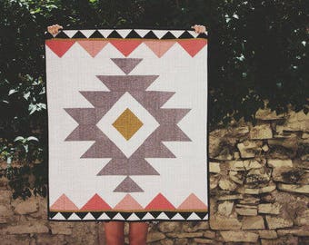 Aztec Quilt PATTERN (Queen)