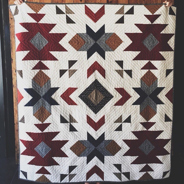 Heirloom Azteken Quilt - MUSTER