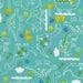 Dinosaur Fabric, Sketched Dino, Fabric by the Yard, by the Half Yard, Royal Blue, Turquoise, Green, Timeless Treasures, Boy Dinosaur Print
