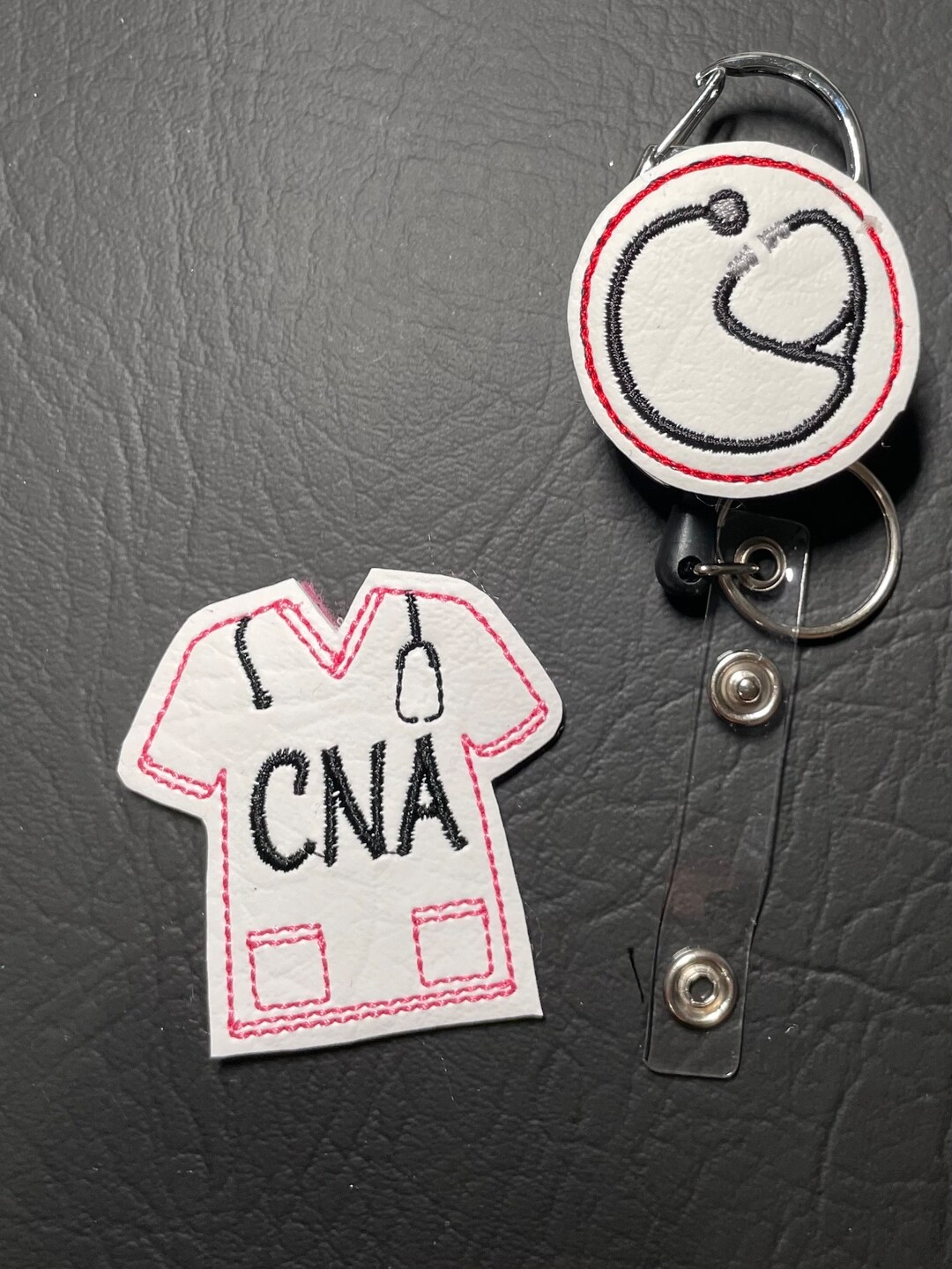 Nurse/ CNA/ Certified Nurse Assistant/ PCT Interchangeable Velcro Badge ...