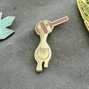 Honeycat Enamel Pin, Cat Pin, Honeycat&#39; Cat Café, Cat Café Pin