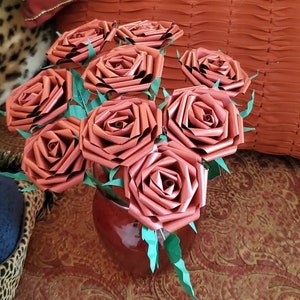 Valentine&#39;s Day Mother&#39;s Day Paper Flowers Paper Roses
