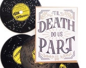 Til Death Do Us Part - Letterpress Card