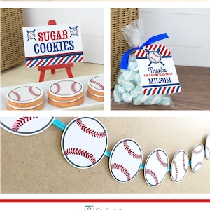 Baseball BIRTHDAY Party Printable Package & Invitation, baseball birthday invitation, baseball party decorations, Instant download