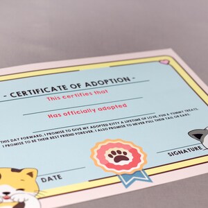 Cat Adoption BIRTHDAY Party, EDITABLE Printable Package &amp; Invitation ...