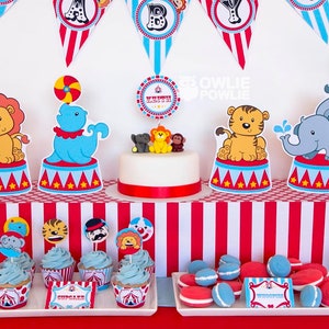 Circus BABY Shower Party Printable Package &amp; Invitation, Circus Party ...